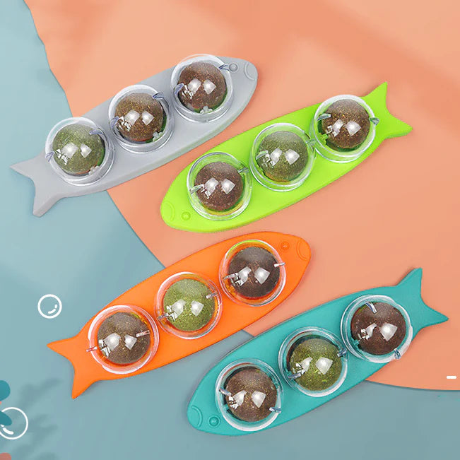 Stick-on Catnip Station